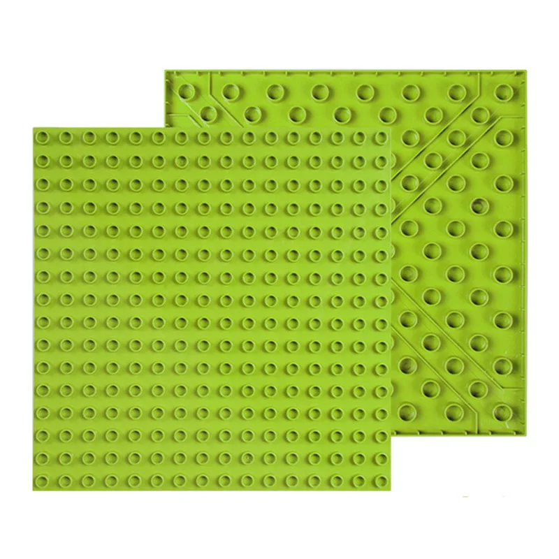 16*16 Dots Hollow Baseplate Big Bricks 25*25cm Double Side Base plate Building Blocks Toys For Kids Gift Compatible | Игрушки и хобби