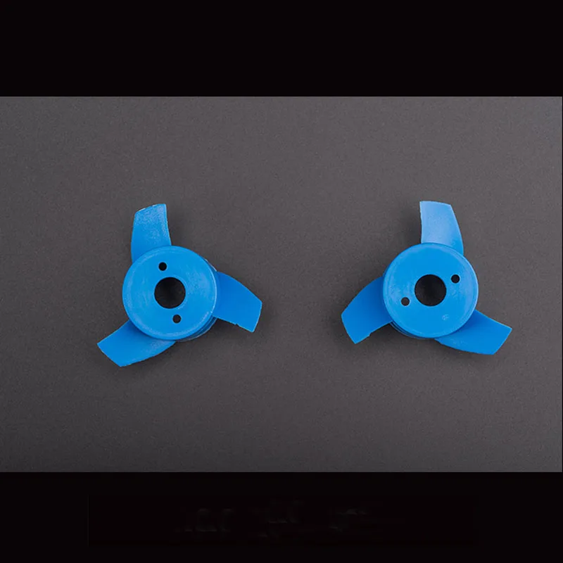 1 пара RC ROV Propeller Blue Paddle Dia 60 мм подводный двигатель реквизит CW CCW лопасти вперед