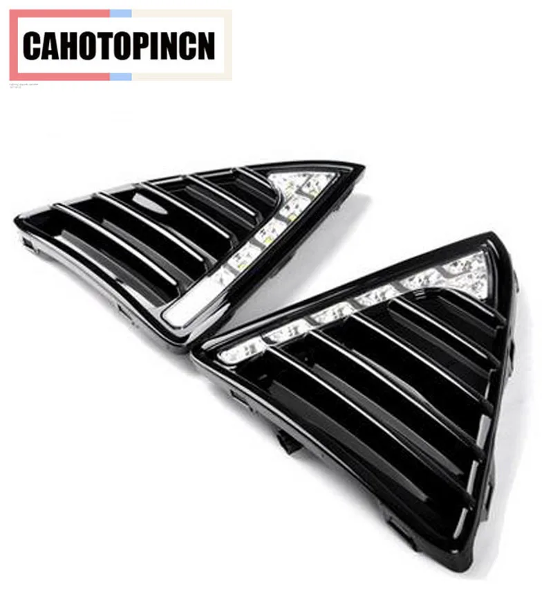 Автомобиль стайлинг DRL Для Ford Focus 3 2012 2013 2014 Дневные Ходовые Огни Противотуманные