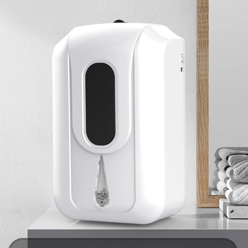 

2200ml Automatic Liquid Soap Dispenser Touchless Sensor Sanitizer Gel Alcohol Spray Hand Washer Wall Hand Washing Machine