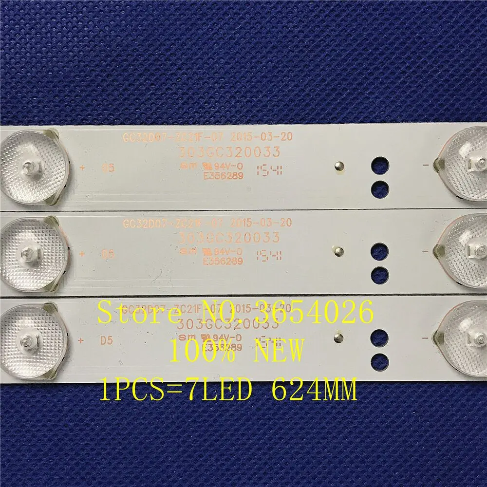 2 комплекта = 6 шт. LED-32B900V светодиодная GC32D07-ZC21F-07 лампа цена 7 ламп 100% новый оригинал