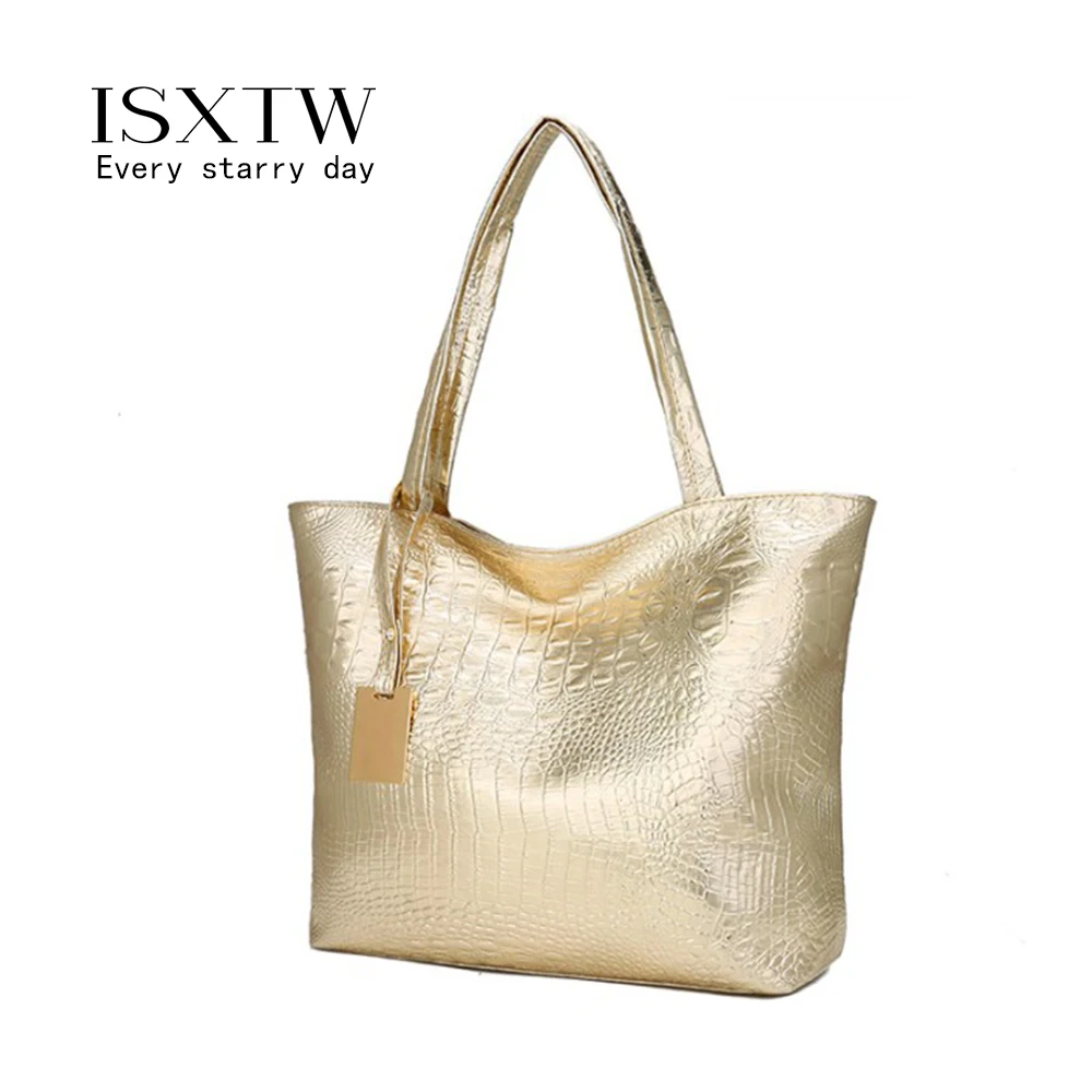 ISXTW 2019 новая сумка с узором крокодиловая Сумка в женских сумках на плечо модная