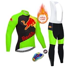 Зимний теплый флисовый комплект из Джерси для велоспорта, новинка 2022, гоночные велосипедные костюмы для велоспорта, зимняя одежда для велоспорта