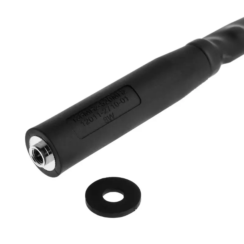CS тактическая антенна SMA-male Двухдиапазонная VHF UHF 144/430Mhz Складная для YAESU VX-7R VX-8R FT1DR FT2DR VX6R