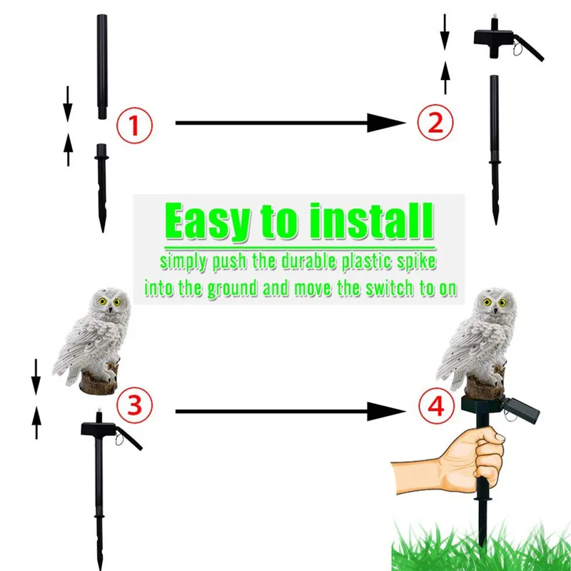 2019 новый дизайн садовый светодиодный светильник на солнечных батареях ночник в