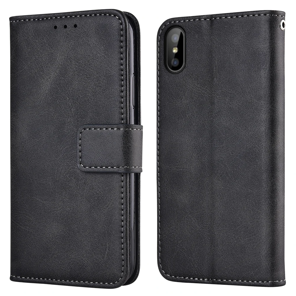 Чехол-книжка с бумажником для Vertex Impress Click NFC кожаный чехол ImpressClick чехол-книжка |