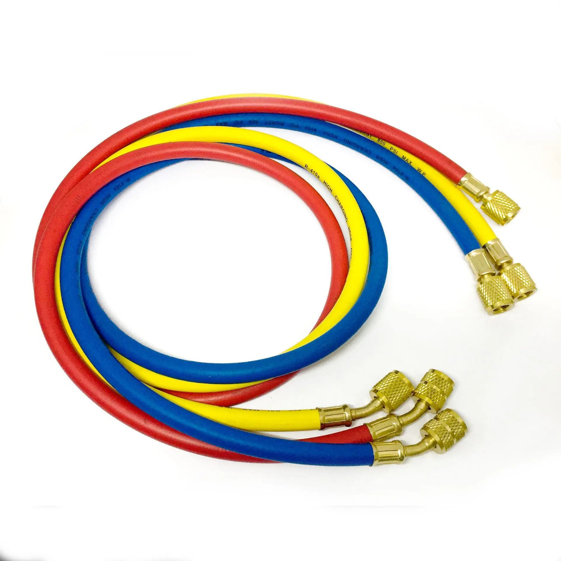 Автомобильный манометр трубка для наполнения А/С хладагент зарядный шланг 800-4000psi