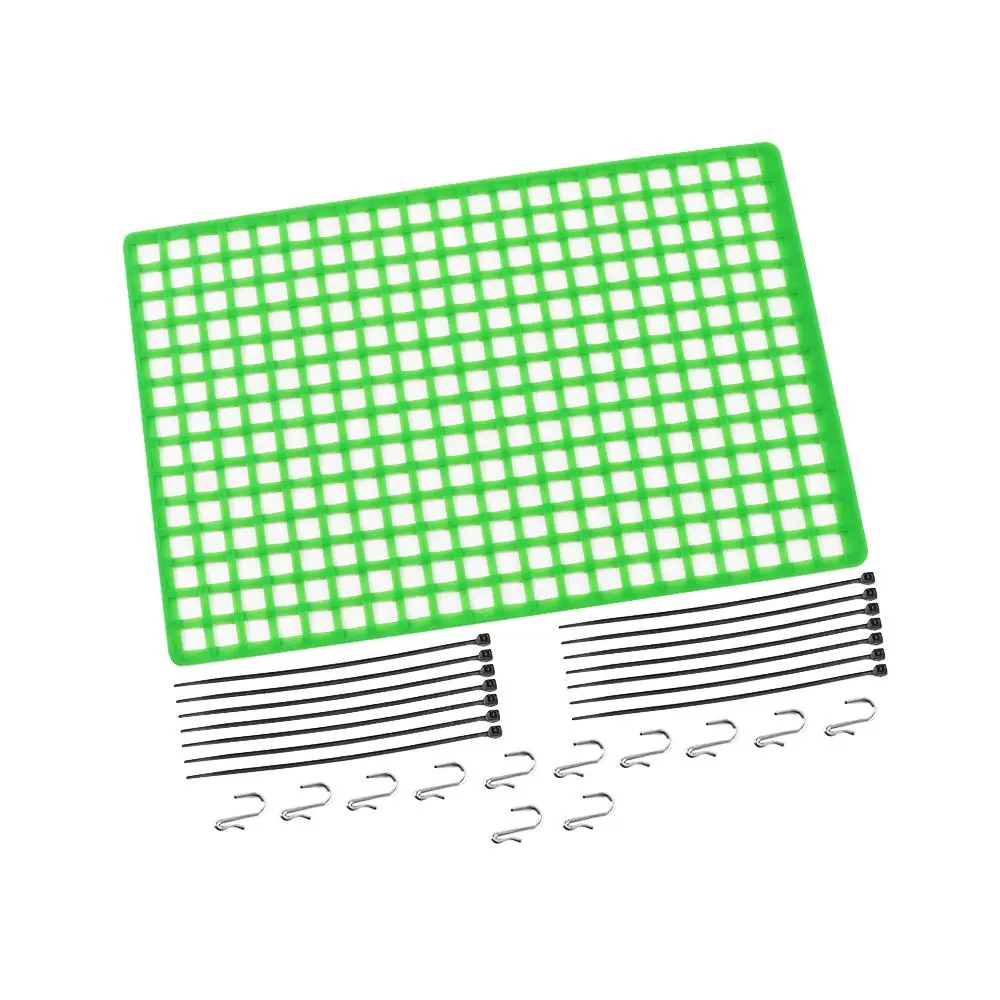 

Yiwa 1 шт. оконная сетка резиновая багажная сетка украшение окна для 1/10 RC автомобиля SCX10 90046 Рейф D90 TRX4