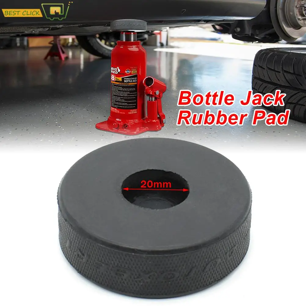 

Rubber Bottle Jack Pad Anti-slip Adapter Support Block Car Lift Tool For Most 2 Ton Bottle Jacks Jacking Points Universal Repair