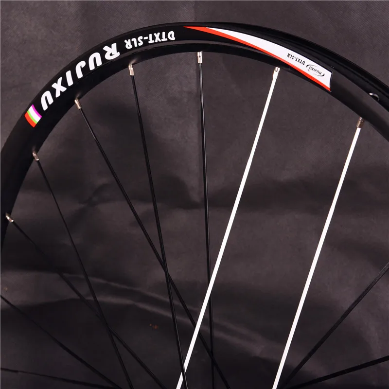 DTXT-SLR center lock eccentric rim carbon tube hub road disc brake wheel set front two rear four bearings Axle / QR | Спорт и