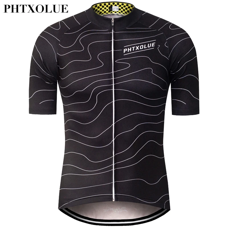 Быстросохнущая велосипедная Джерси PHTXOLUE летняя мужская одежда для горного