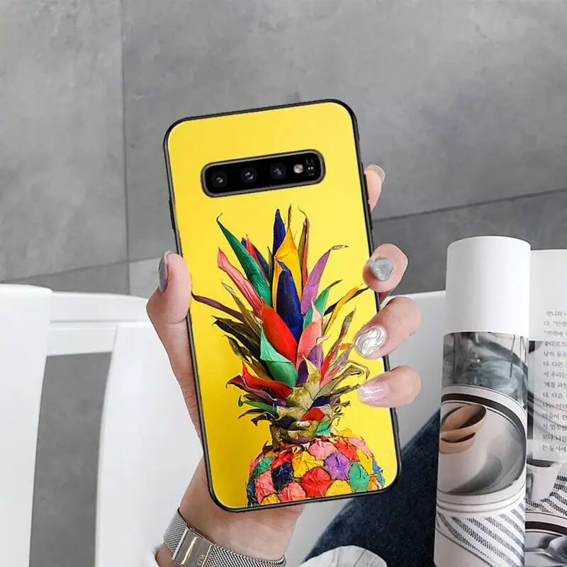 

Pineapple Phone Case For Samsung Galaxy S7 S8 S9 S10 S10e S20 s21 s30 plus lite Ultra 5g