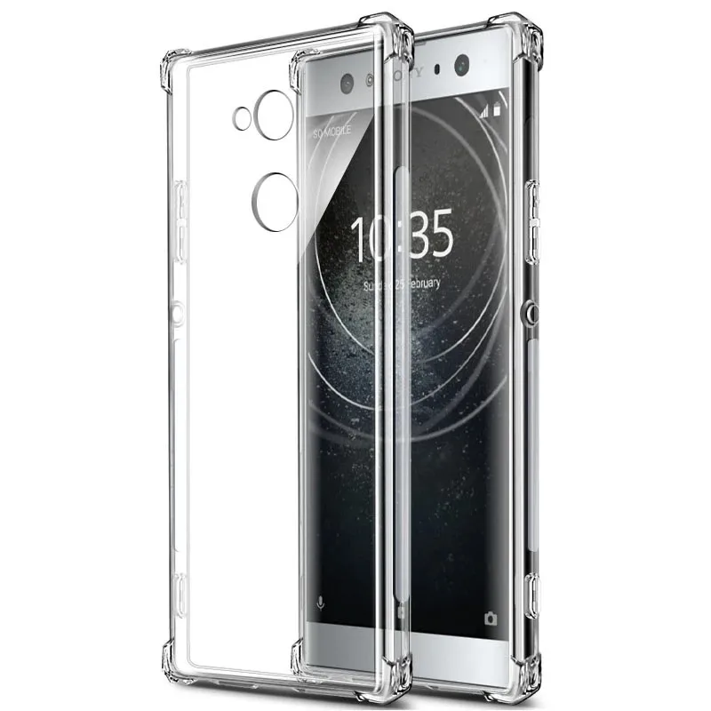 

For Sony Xperia 10IV 1IV 10III 5III 1III 5II 1II 10II 5 10 1 8 ACE II L2 L3 L4 L1Thin Soft TPU Case Clear Silicone Cover