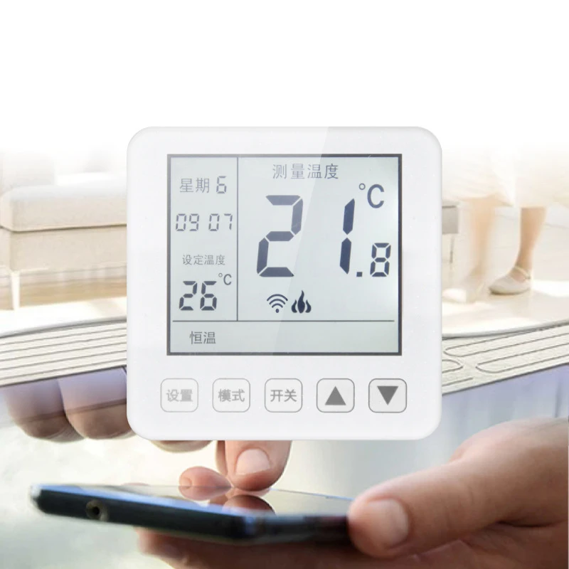 Умный термостат WiFi беспроводной контроллер температуры приложение контролирует