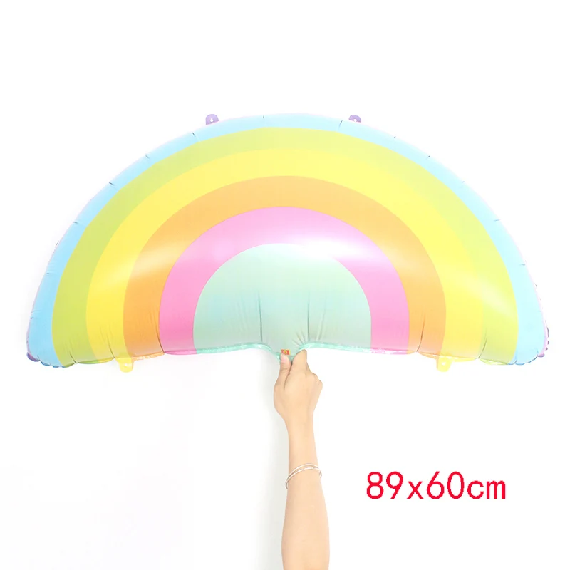 Новые воздушные шары для мальчиков и девочек со смайликом радугой кисточкой