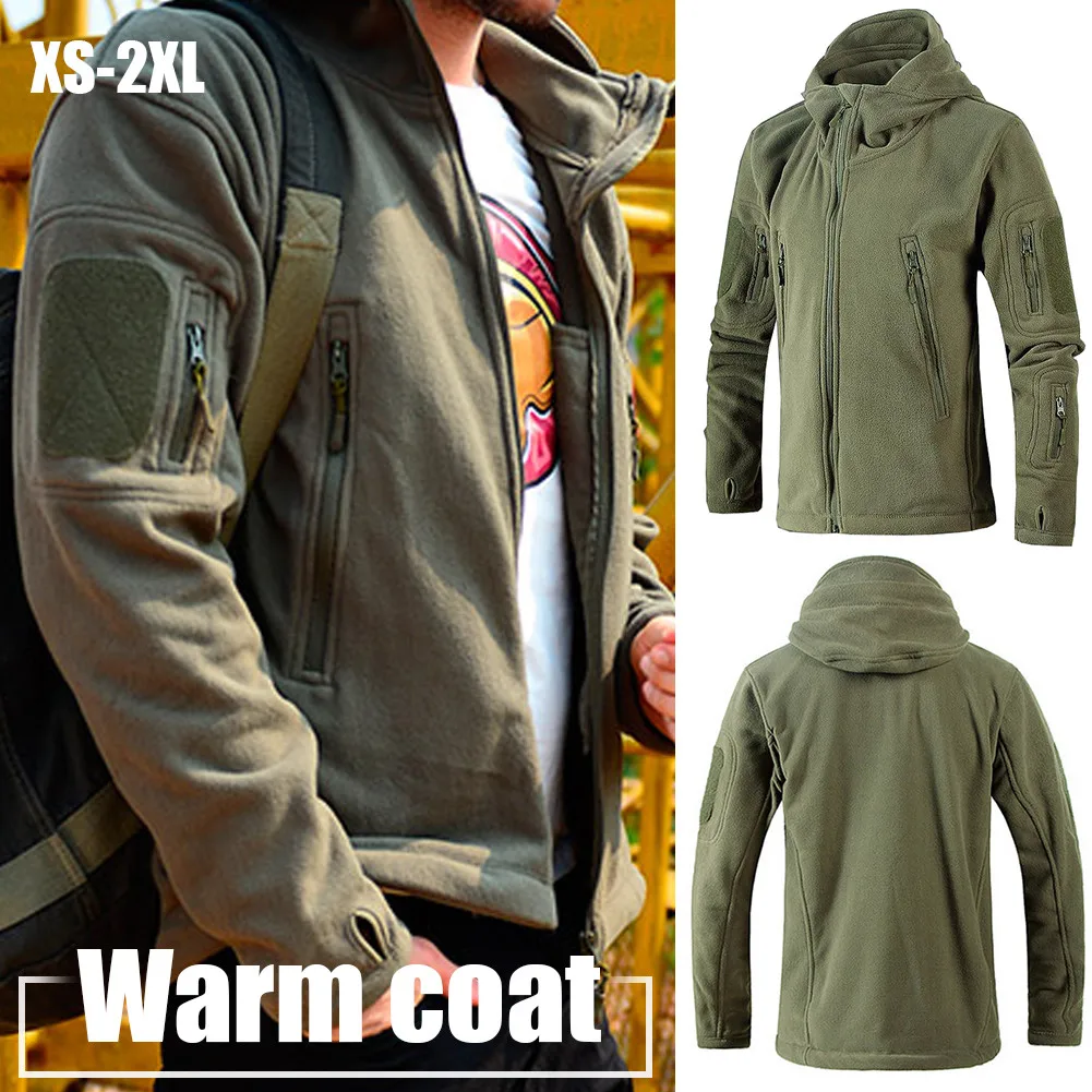 Новая военная тактическая уличная мягкая оболочка флисовая куртка мужская