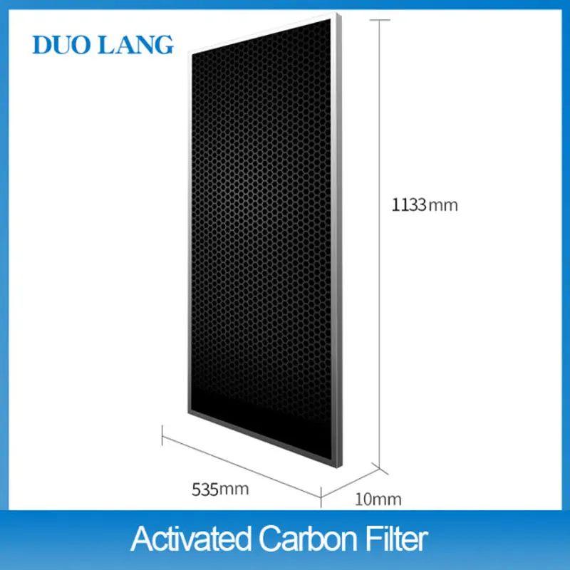 

DUOLANG FFU air purifier Remove dust pm2.5 second-hand smoke mute industrial grade activated carbon filter