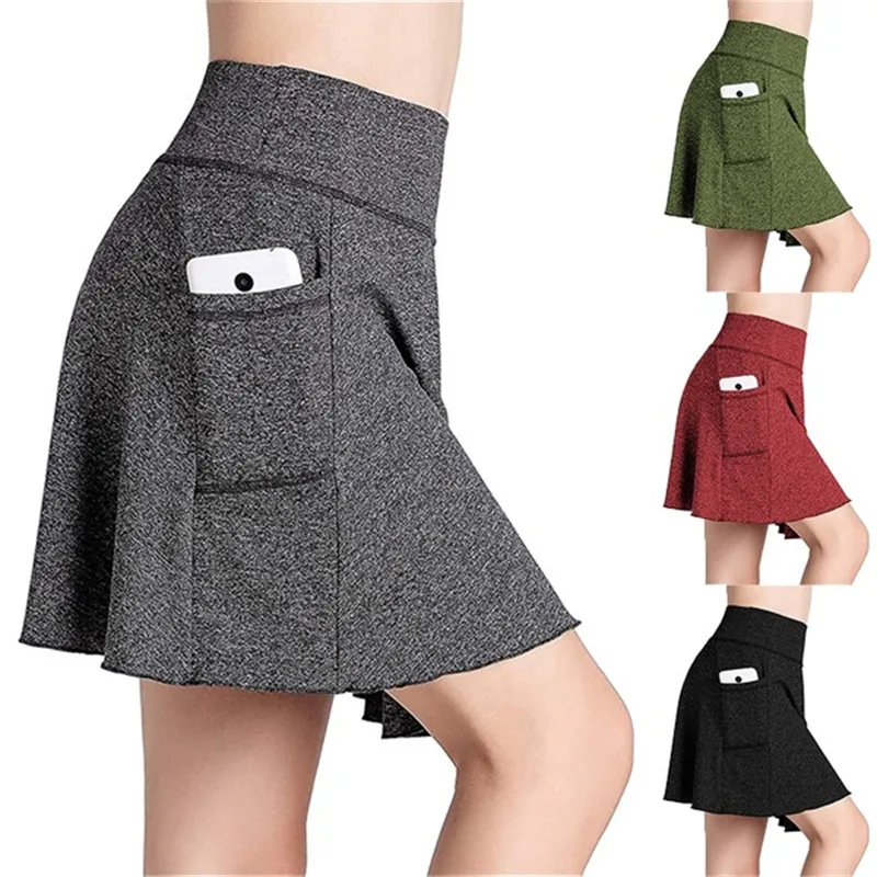 

Golf Running Skirt Women's Pocket Sports Tennis Active Athletic Fitness Skirts Women's Tennis Skirts Running