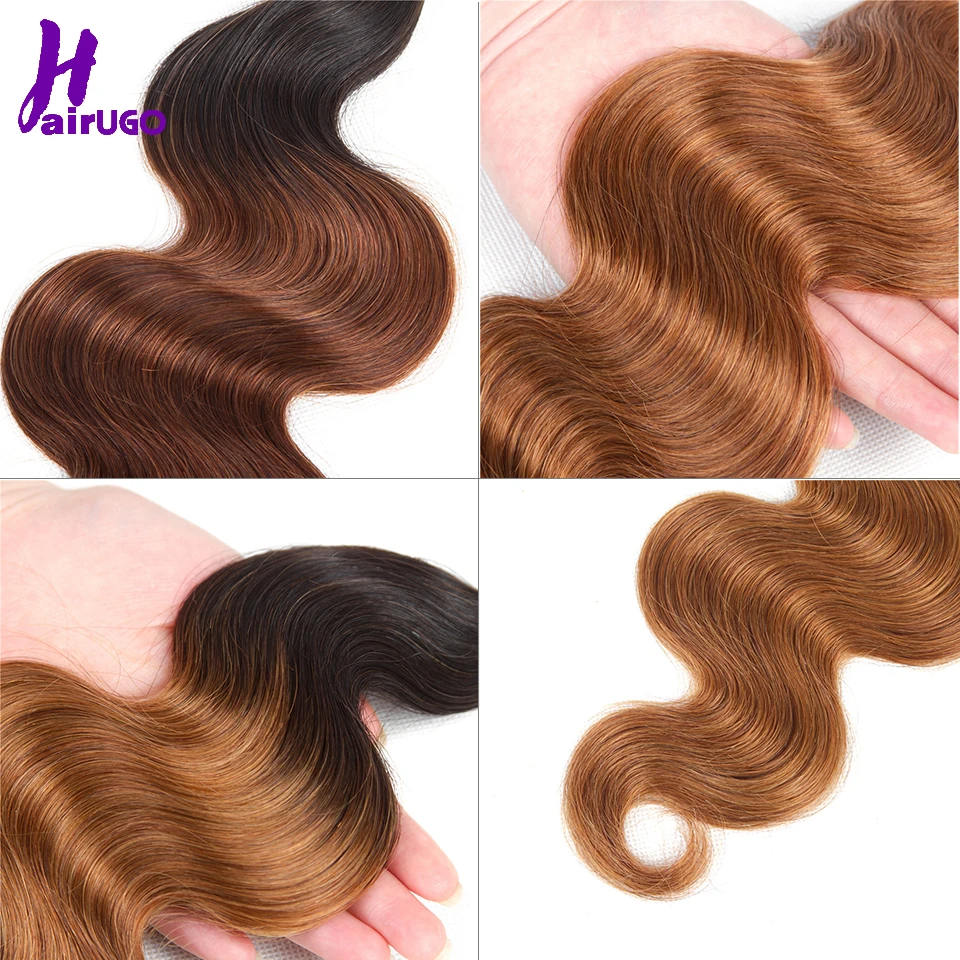 Малазийские Волосы HairUGo 30 цветов волнистые пряди с застежкой искусственные чки