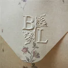 Печать под заказ с логотипом, печать под заказ, двойное имя, 2 инициалы, индивидуальный штамп с буквамиСвадебный конверт для приглашений под заказ