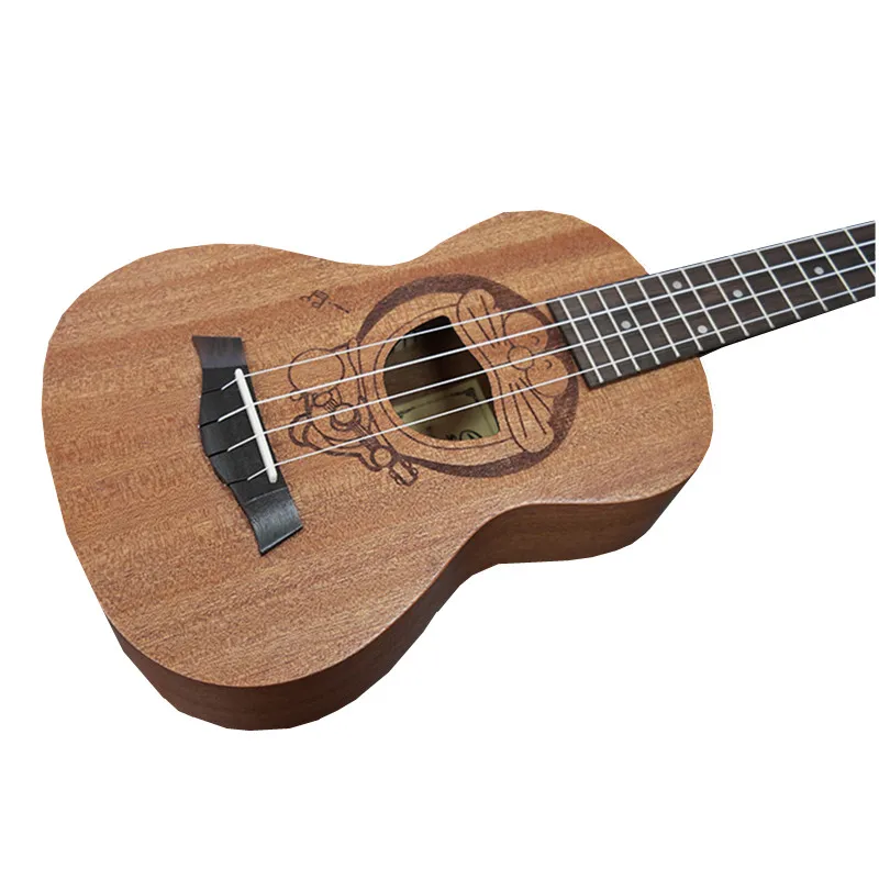 Гавайская мини гитара 23 дюйма 4 струны 6 видов мультяшных узоров|Укулеле| |