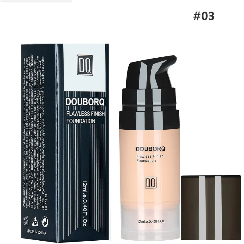 

Wholesale Full Cover Liquid Foundation Concealer Dark Circles Reducing Lasting Waterproof BB Cream Profession Cosmetic M3