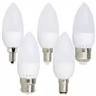 Светодиодсветодиодный лампа в форме свечи E12, Е14, E27, B22, 85-265 в, 3 Вт, для люстры, 2835, SMD, холодный теплый белый, энергосберегающий, для дома