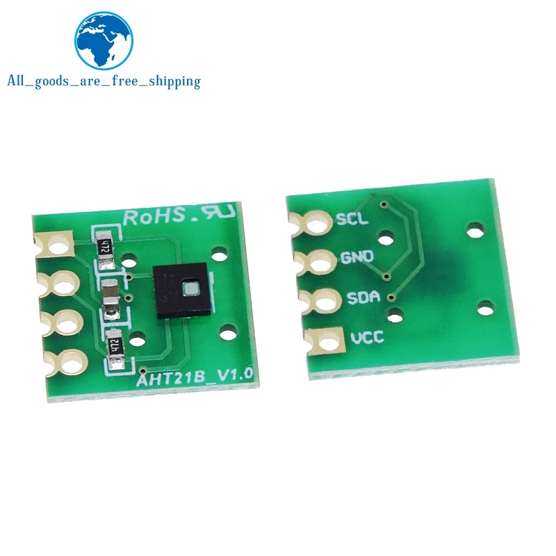 Высокоточный цифровой датчик температуры и влажности AHT21 модуль измерения I2C для