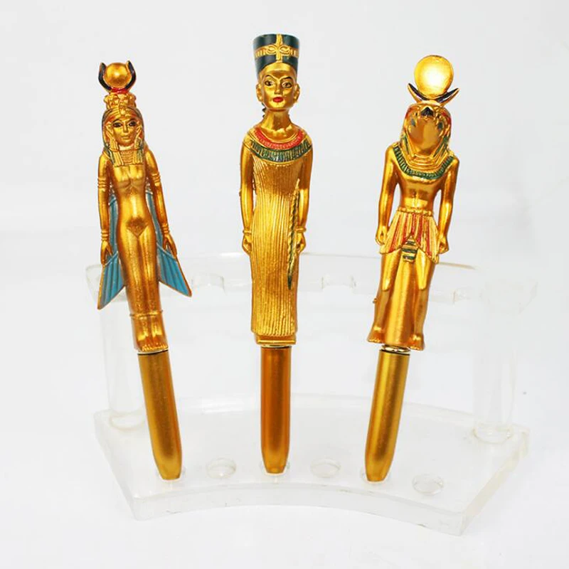 Новая креативная шариковая ручка египетского фараона с синими чернилами горячая