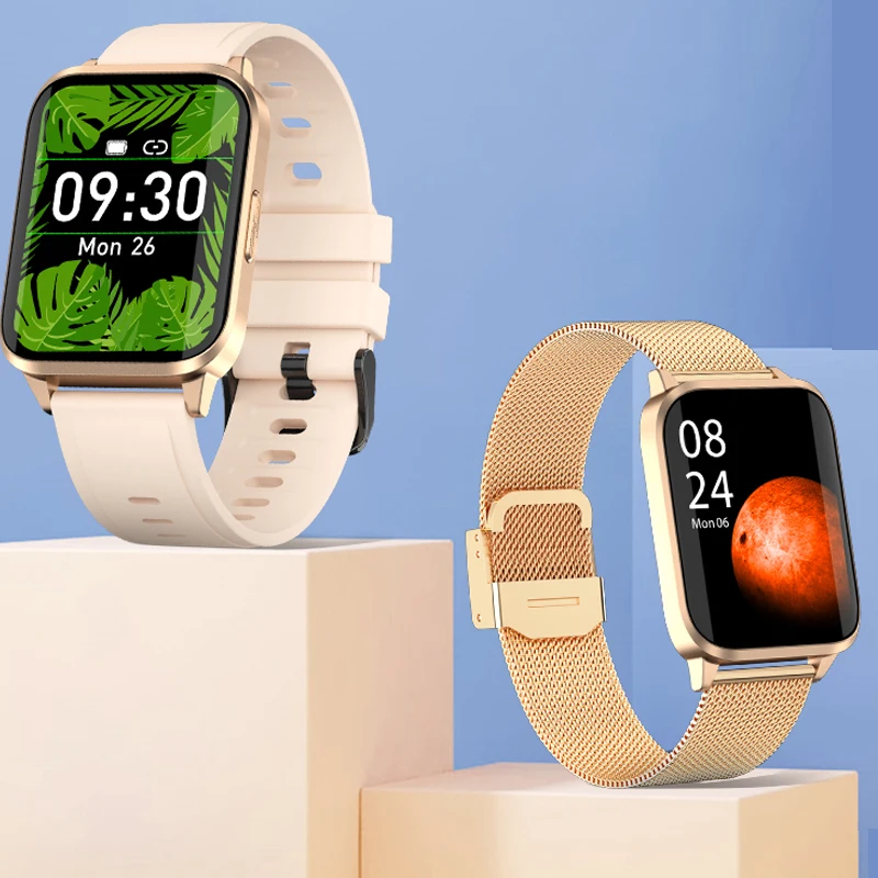 

Водонепроницаемые Смарт-часы IP68 для мужчин и женщин, фитнес-трекер, Смарт-часы с функцией отслеживания сердечного ритма, Поддержка Android IOS