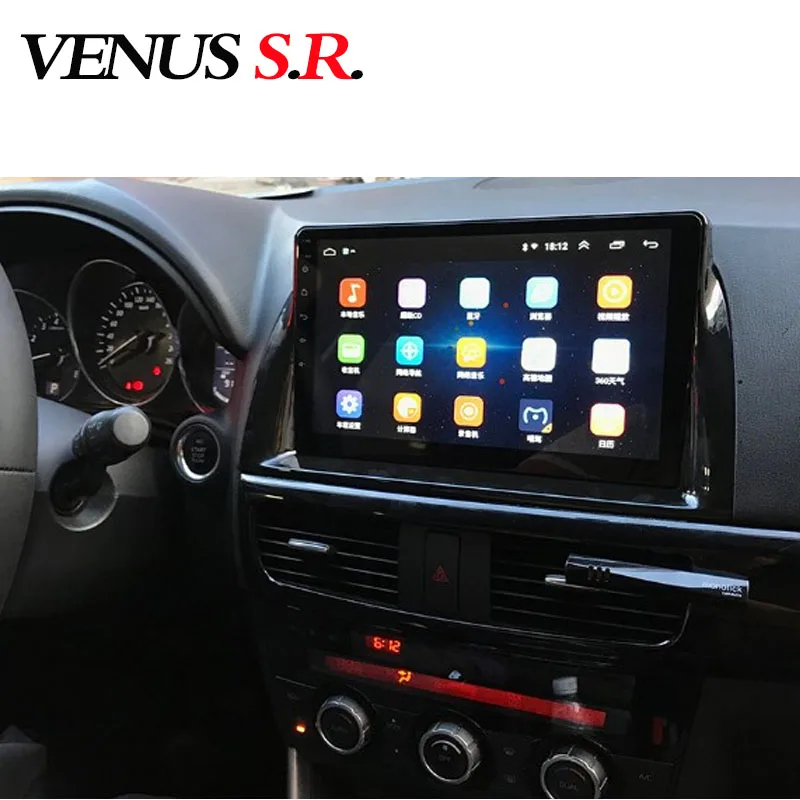 Автомобильный DVD-плеер VenusSR Android 8 1 GPS-навигация мультимедийный плеер для Mazda CX5 CX-5