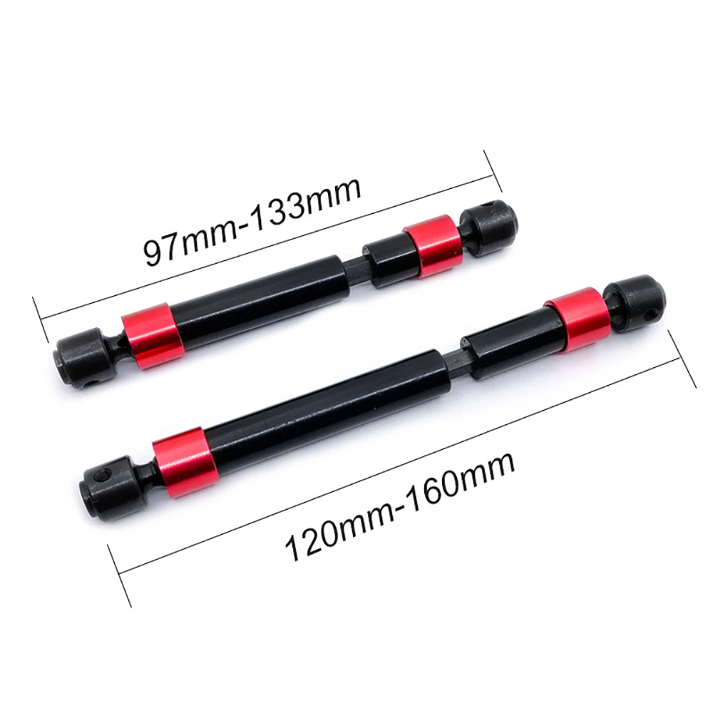 SAINLOER 2pcs TRX4 Metal CVD Drive Shaft for 1/10 RC Rock Crawler 324MM Wheelbase Traxxas TRX-4 Car | Игрушки и хобби