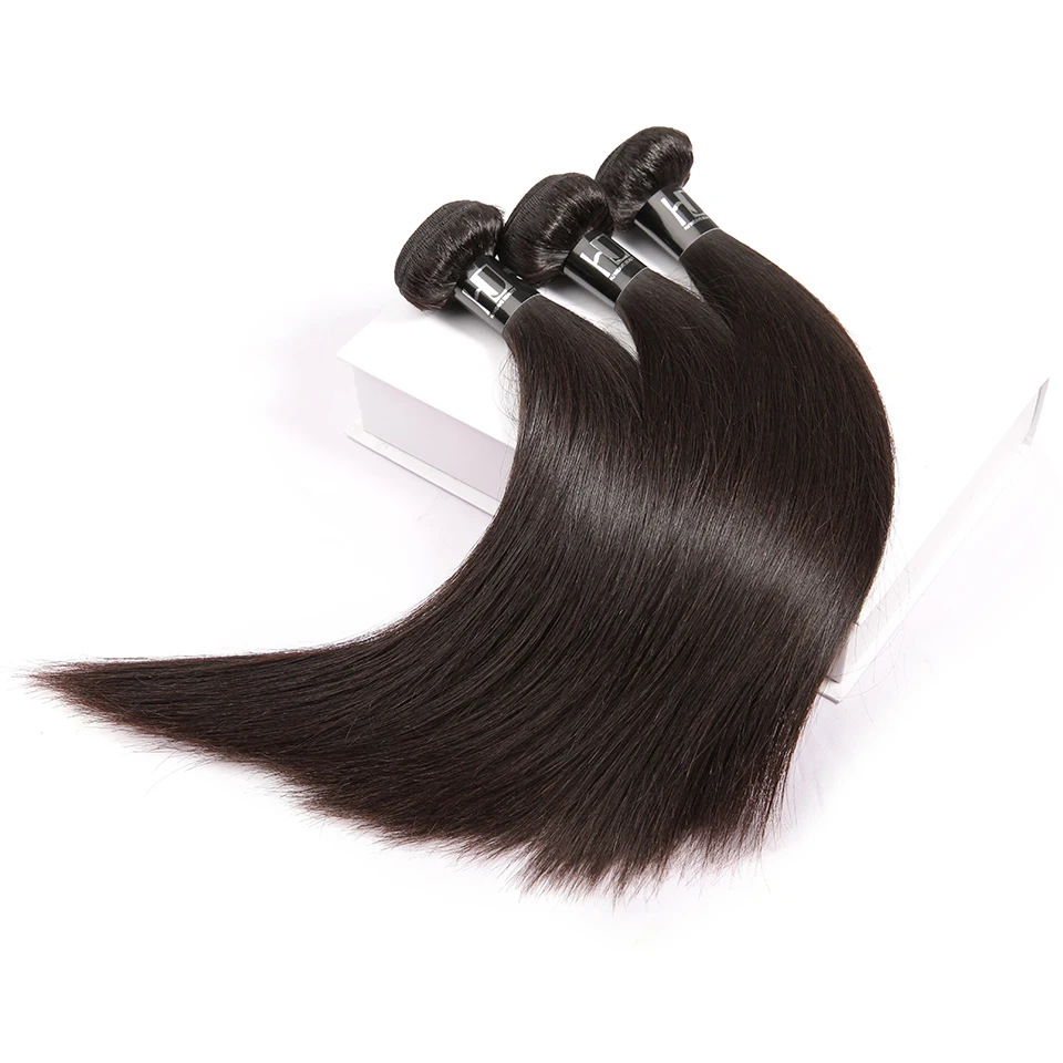 [HJ Weave beauty] пряди для волос OneCut с закрытием P бразильские волосы, волнистые пряди, прямые натуральные человеческие волосы для наращивания