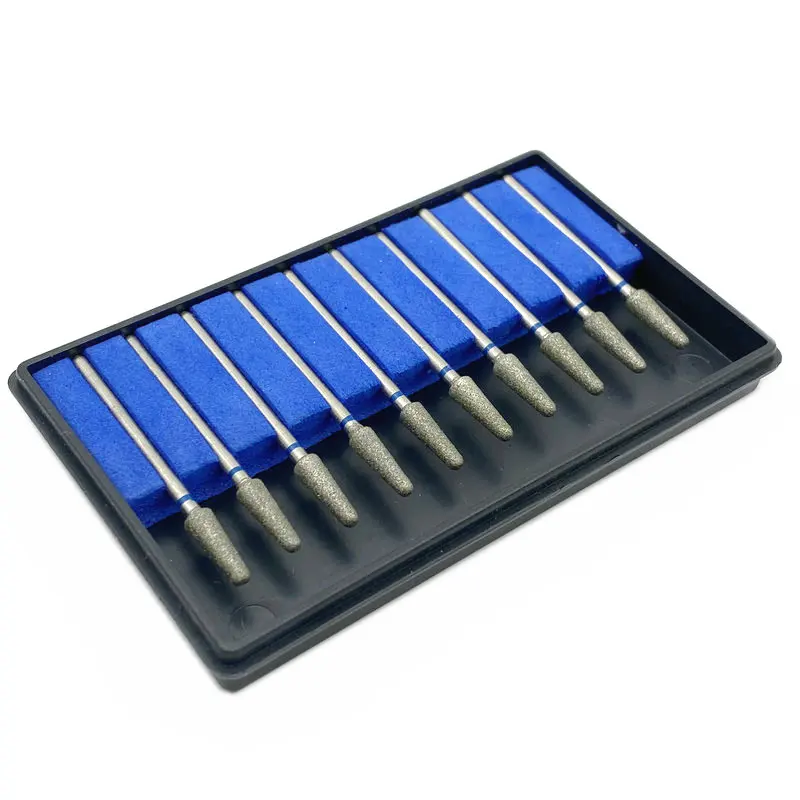 

Type ML40 Dental Part Electroplated Diamond Point Polisher Dental Low Speed Handpiece HP Burs Dental Lab Nail Drill Bits