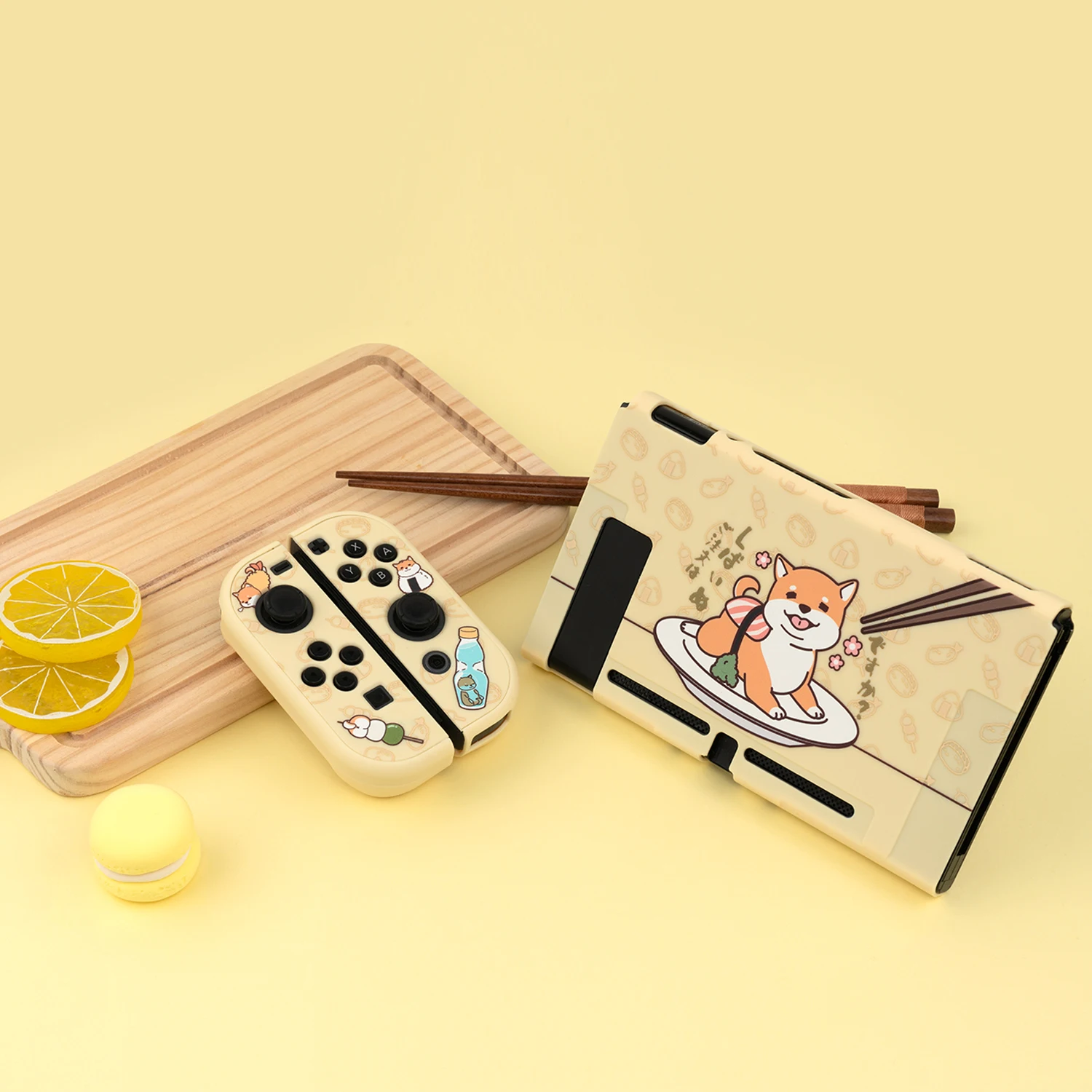 

Чехол Switch Lite с изображением милой Шиба-ину морской выдры, жесткий чехол с задней крышкой для аксессуаров Nintendo Switch
