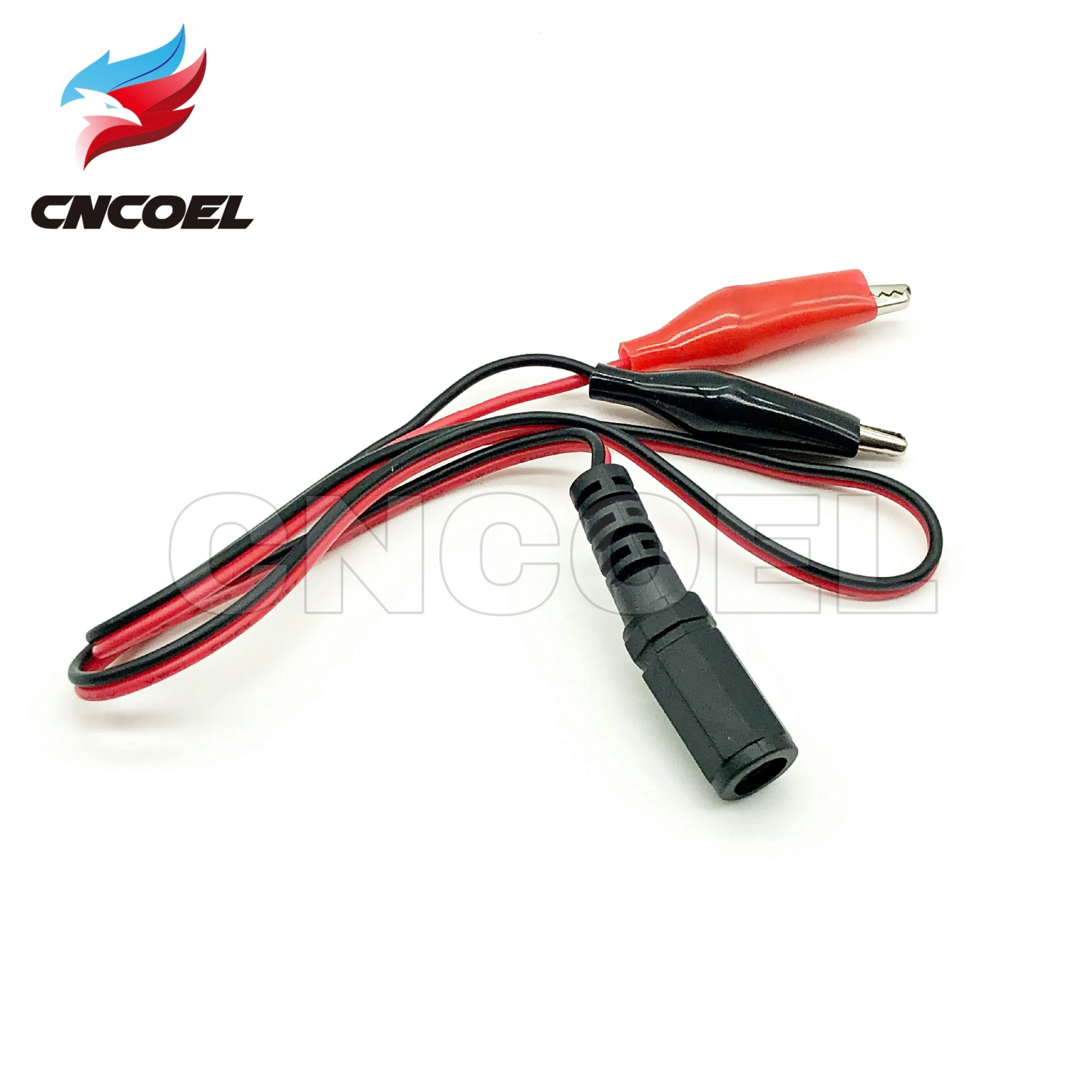 1 пара тестовых зажимов типа крокодил к гнездовому разъему постоянного тока