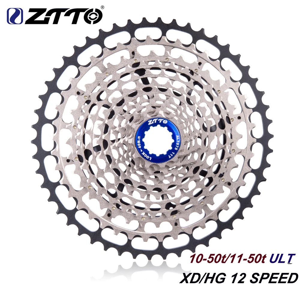 ZTTO Ultimate MTB 12 Скоростей 10-50 T/11-50 T кассета 12v Freewheel 12 S K7 велосипедная Звездочка для XD HG hub Eagle M9100 горный велосипед