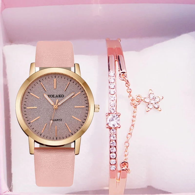 Часы наручные montre femme женские кварцевые роскошные модные с кожаным