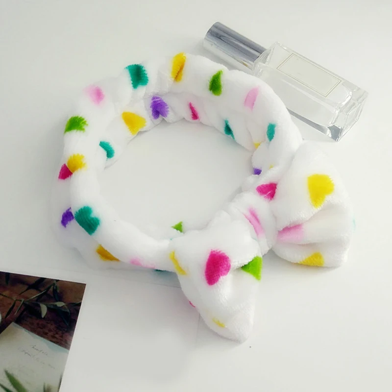 Повязка на голову с большими кроличьими ушками из кораллового флиса мягкая