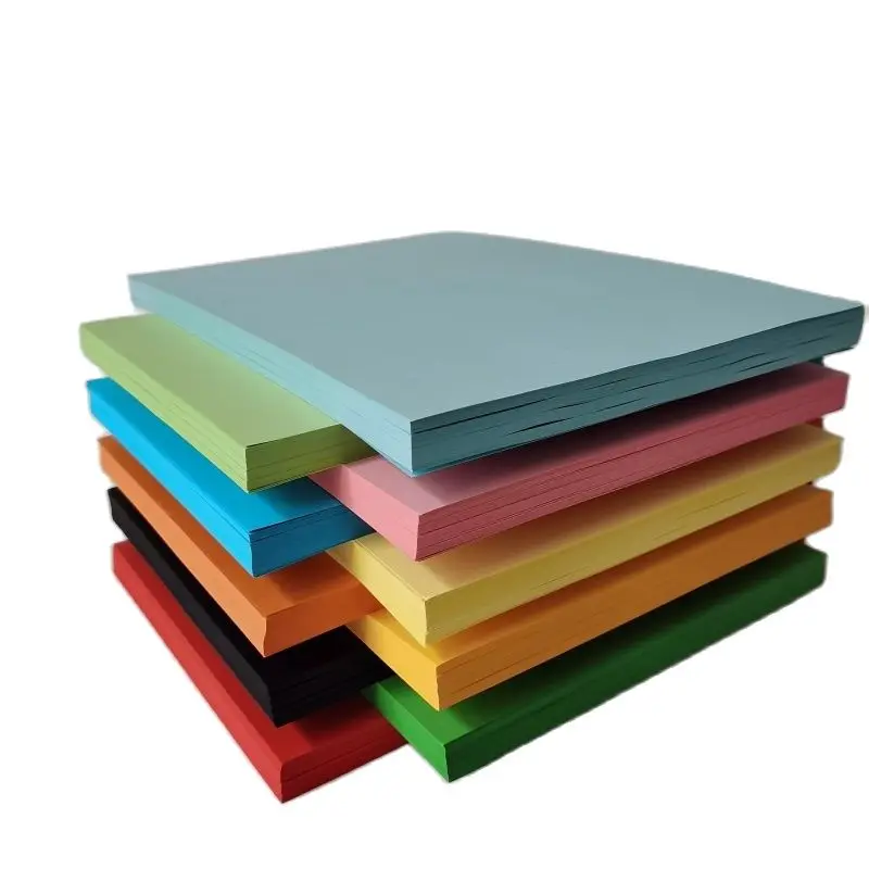

100 Sheet 29.7x21cm 160gsm A4 Children's Handmade Paper Thickened Color Printing Paper