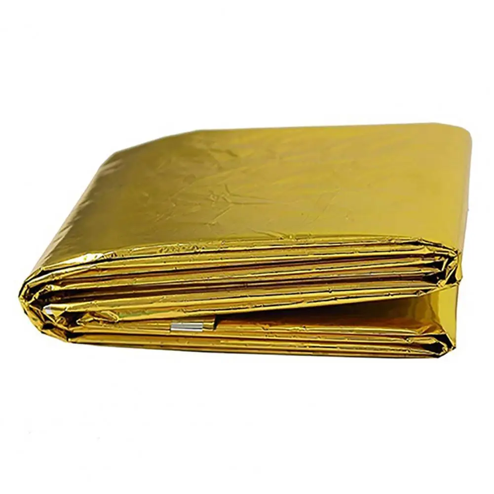 

80% Hot Sale Universal Survival Foil Exquisite Windproof Warmer Aid Rescue Blanket for Outdoor Dirt-proof Life Saving Foil