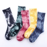 new cotton socks couple terry socks thickened mens and womens tie dye sports socks wholesale socks personality tide socks