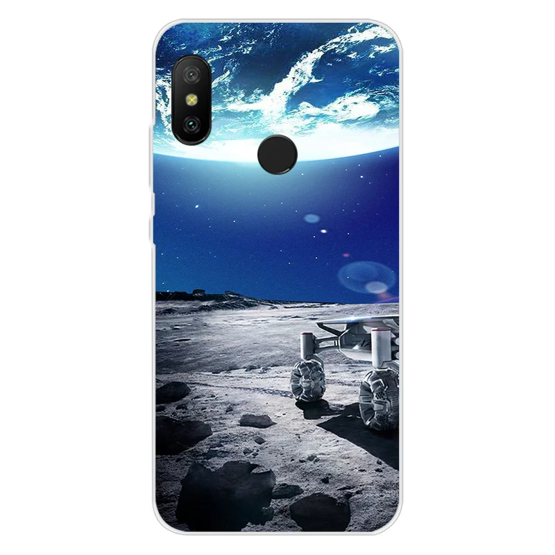 Чехол для Xiaomi Redmi Note 6 Pro силиконовый мягкий чехол Note6 32 Гб 64 ГБ тонкий со звездным