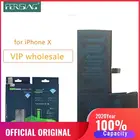 Оптовая продажа (сделано в 2020 году), Новый OEM Аккумулятор для телефона iPhone X, оригинальный 0-циклический аккумулятор iPhoneX i-X, сменные батареи