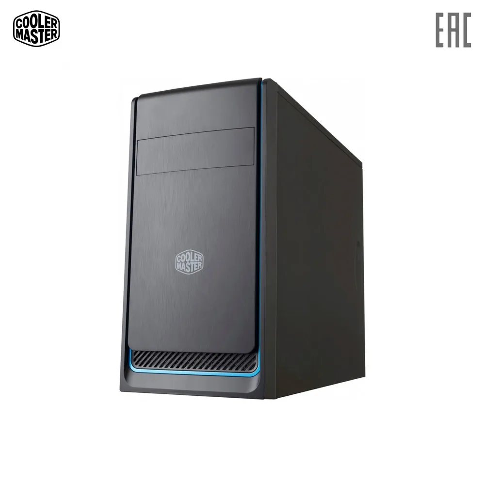 Корпус COOLER MASTER MasterBox E300L MidiTower без Б/П MicroATX MiniITX Цвет черный / синий MCB KN5N B01|Корпуса