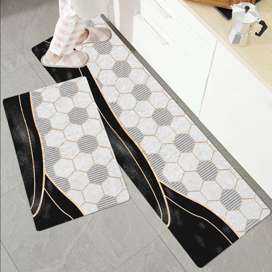 

Animal Non-slip PU Kichen Mat EVA Carpets for Living room Area Rugs Outdoor Entrance Doormat Geometric Bath PVC Floor Mats Hot
