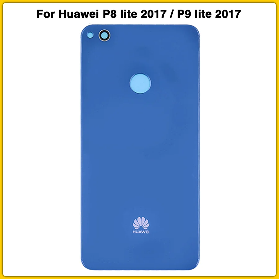 Blue Задний корпус чехол для Huawei P8 lite /P9 lite задняя крышка батарейного отсека - Цвет: Blue