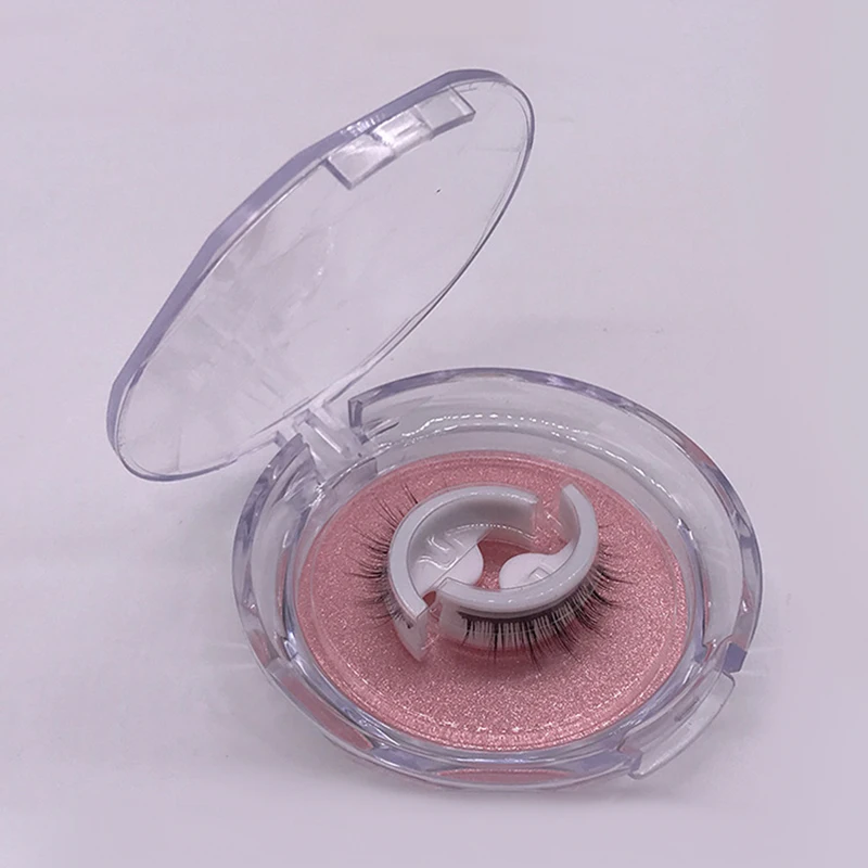 

Self-Adhesive False Eyelashes Curler 3D Natural Long Lashes Soft Faux Cil Natural Thick False Eyelash Glueless Lash Makeup Tool