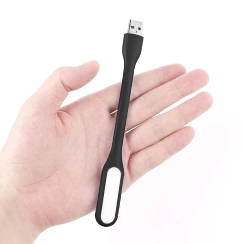 

Black Mini Portable USB LED Lamp 5V 1.2W Super Bright Book Light Reading Lamp USB LED Light For Power Bank PC Laptop Notebook