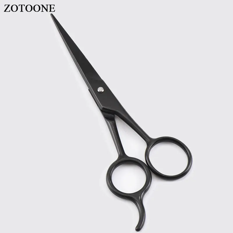 ZOTOONE черный портной ножницы сталь ремесло Вышивка обрезка Винтаж Zig ножницы Zig Zag резец резьбы Швейные аксессуары инструменты E
